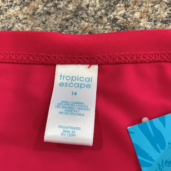 Tropical Escape Bikini bottom size 14 - Picture 4 of 7